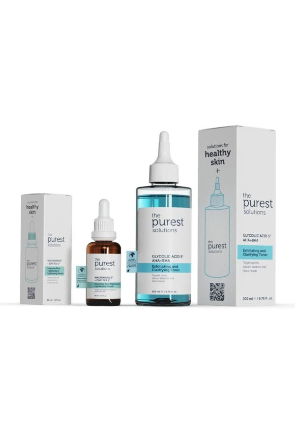Acne Prevention, Sebum Balancing and Pore Tightening Care Set