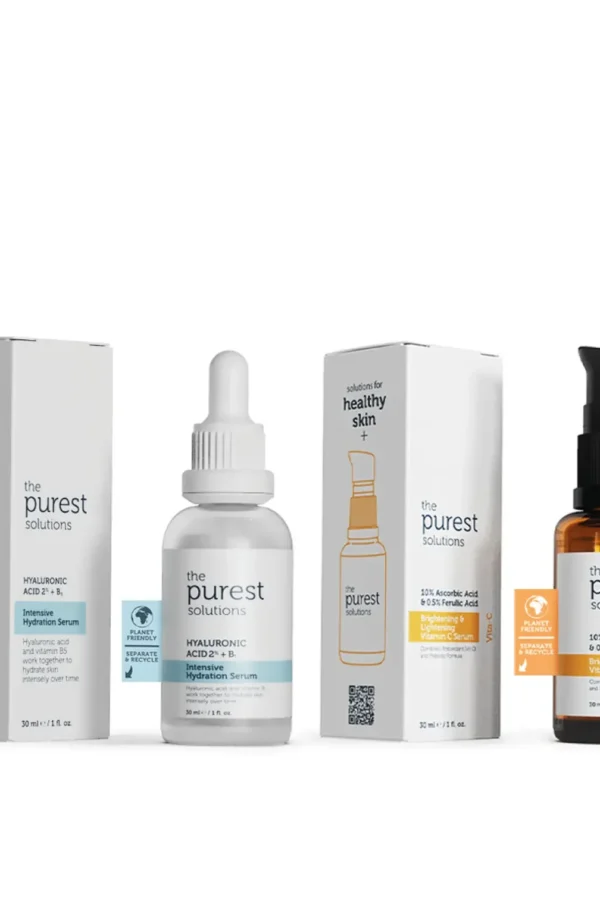 Moisturizing and Revitalizing Effective Skin Care Serum Set