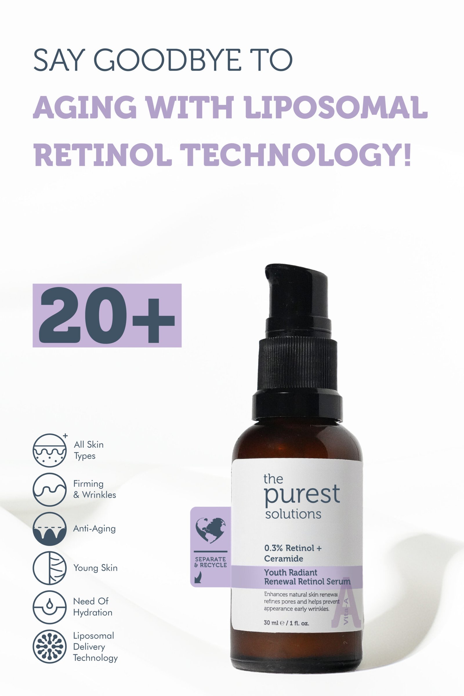Youth Radiant Renewal Retinol Serum - 30 ML - Image 2