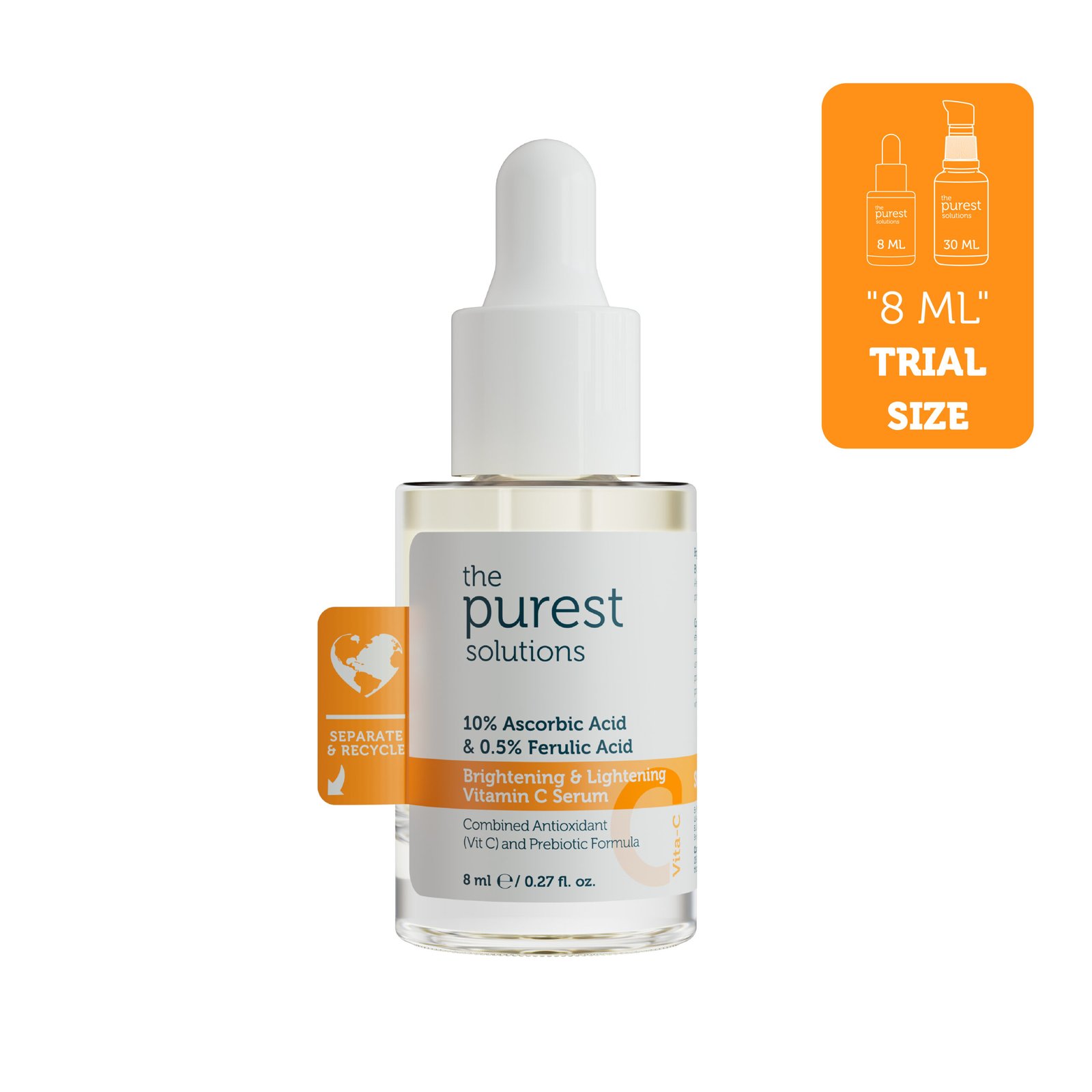 Brightening & Lightening  Vitamin C Serum - 8 ML