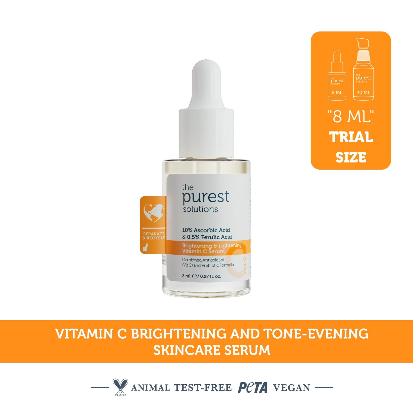 Brightening & Lightening  Vitamin C Serum - 8 ML - Image 5