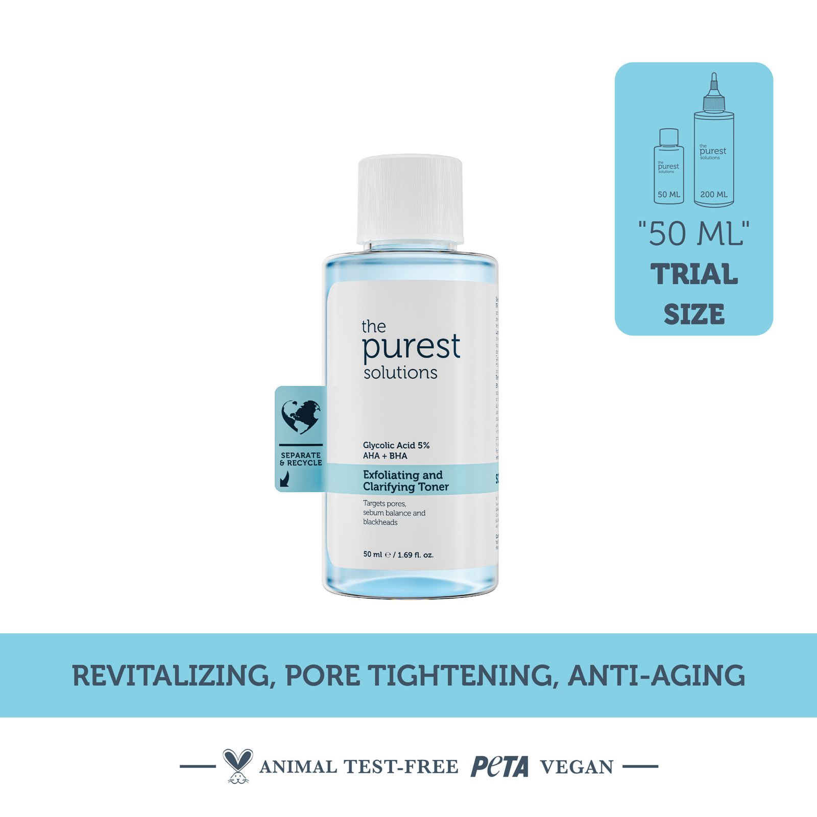 Exfoliating and Clarifying Toner - 50 ML - Image 4