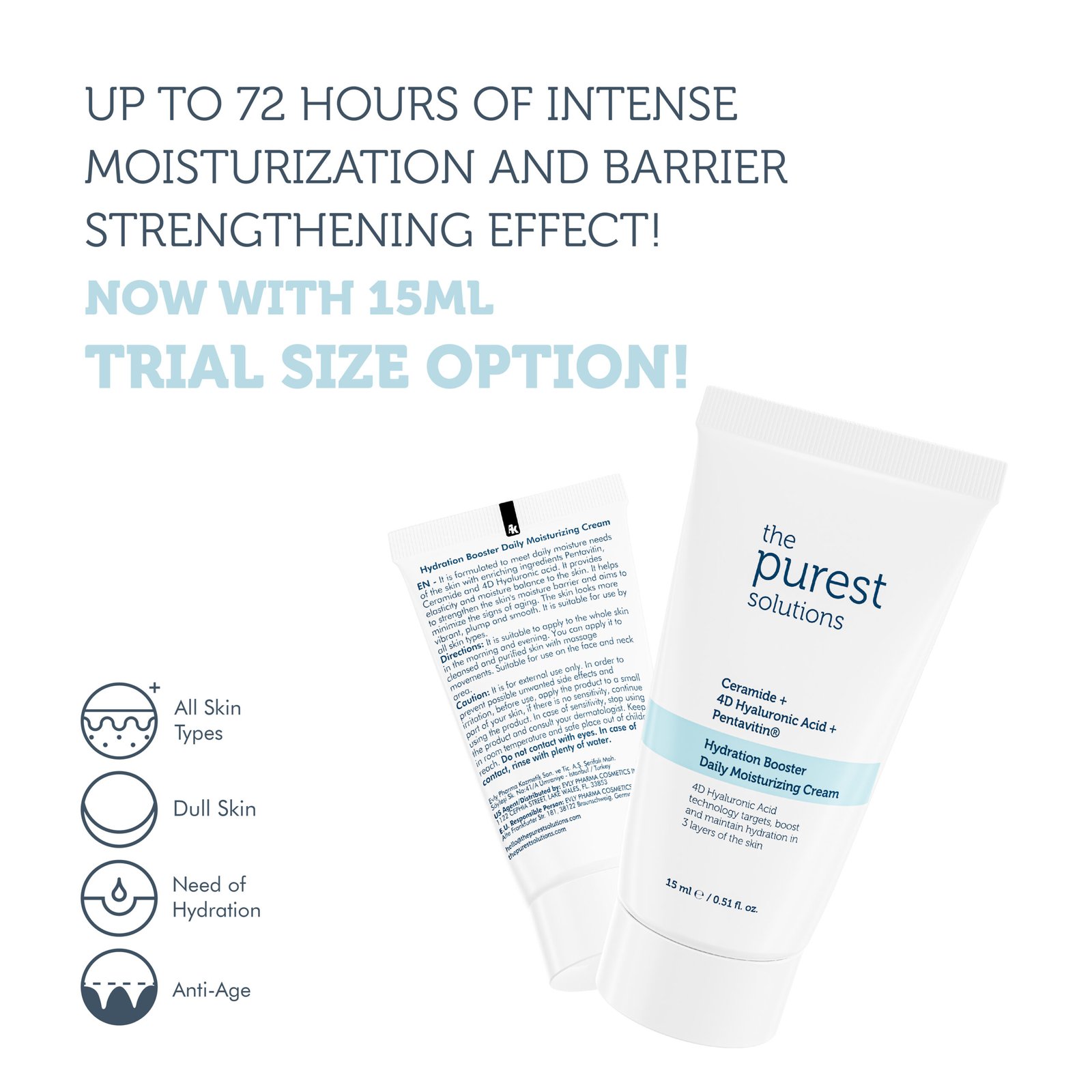 Hydration Booster Daily Moisturizing Cream  - 15 ML - Image 5