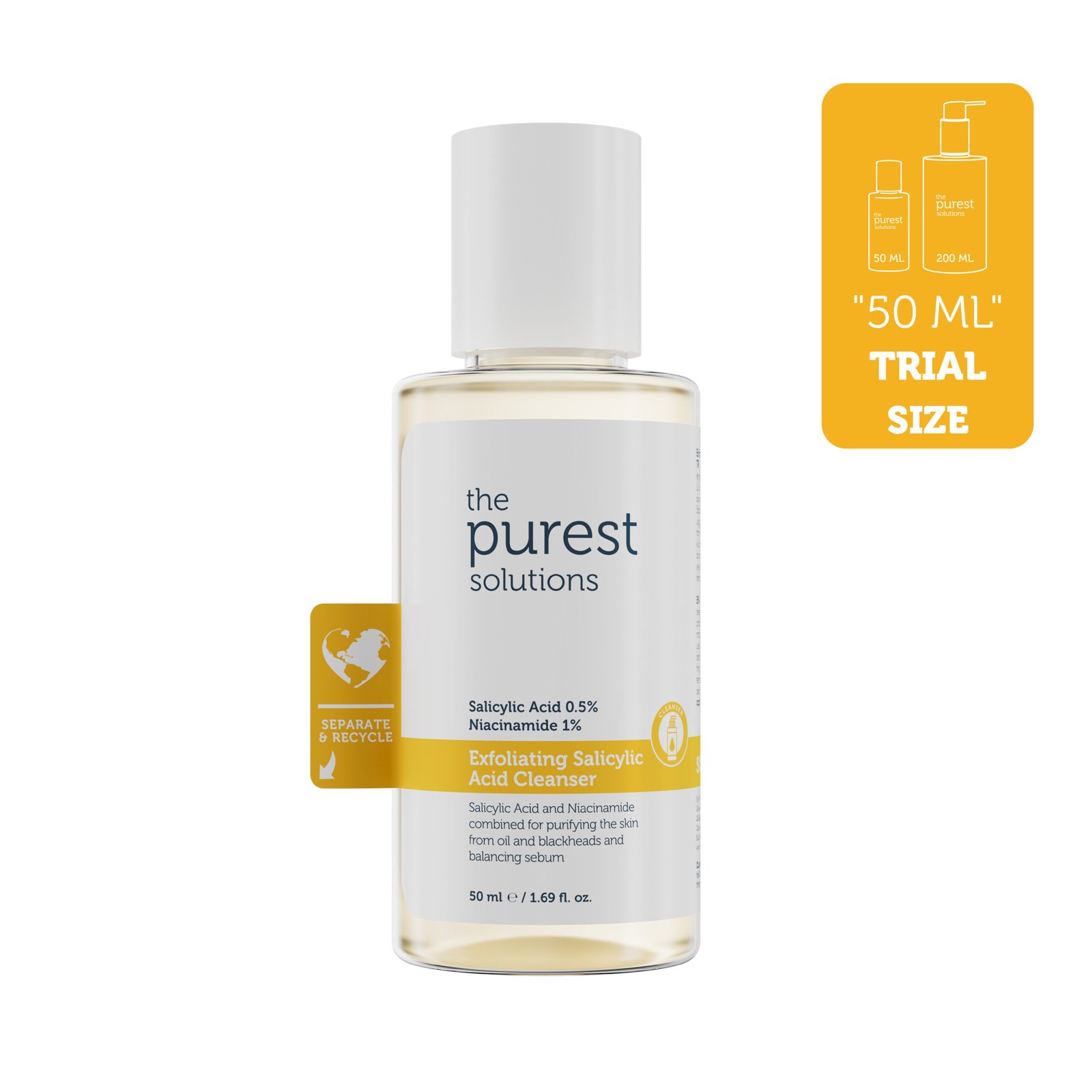 Exfoliating Salicylic Acid Cleanser - 50 ML