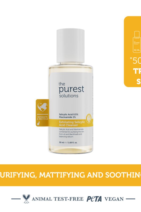 Exfoliating Salicylic Acid Cleanser – 50 ML