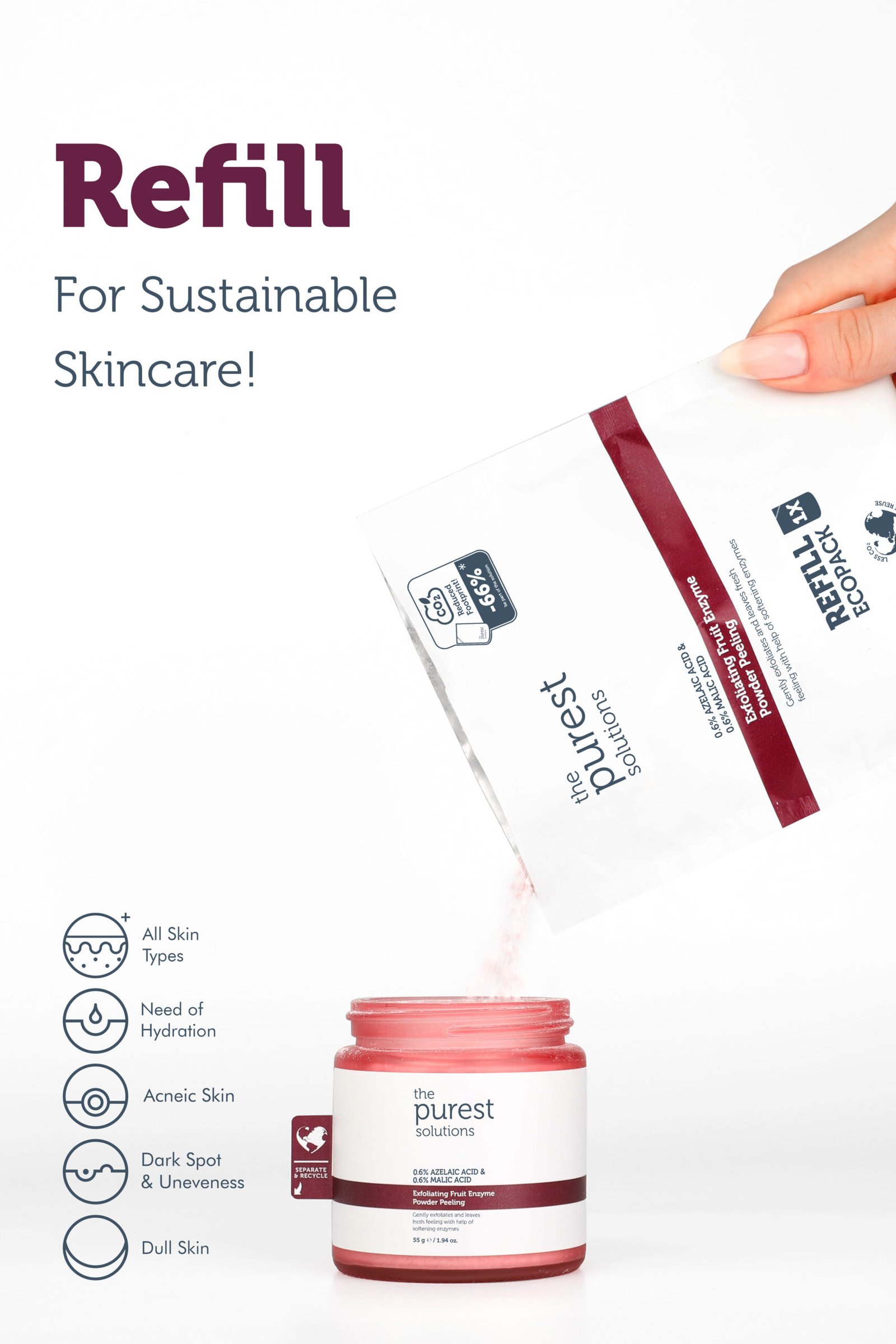 Fruit Enzyme Powder Peeling-55 GR - Image 6