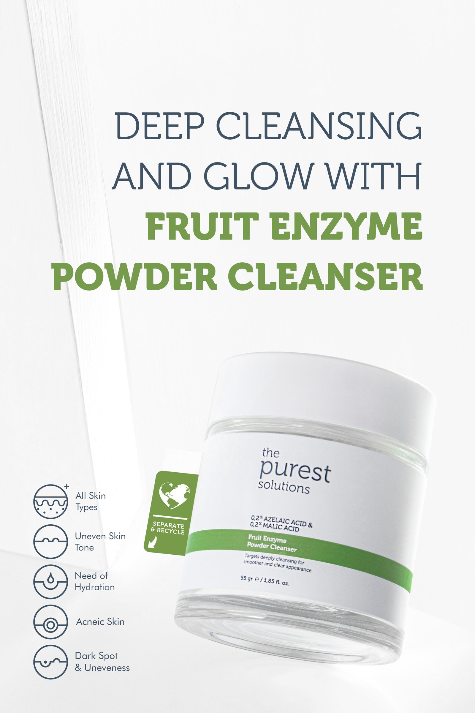 Fruit Enzyme Powder Cleanser-55 GR - Image 5