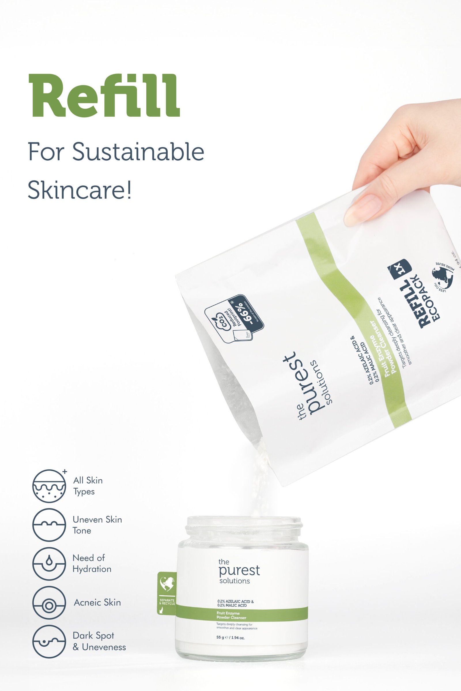 Fruit Enzyme Powder Cleanser-55 GR - Image 6